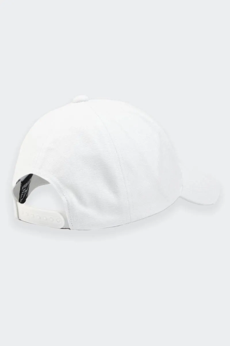 CAPPELLO BASEBALL BIANCO CON VISIERA