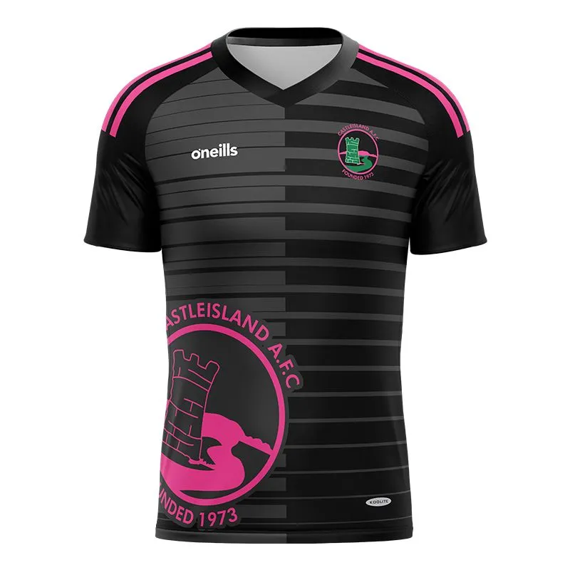 Castleisland AFC Soccer Jersey Black