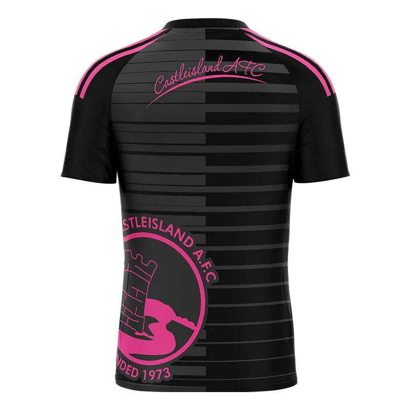 Castleisland AFC Soccer Jersey Black