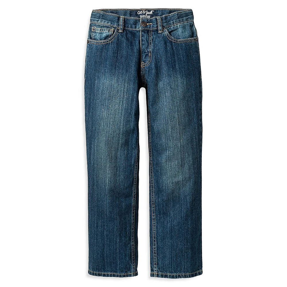 Cat & Jack Boy's Relaxed Straight Fit Jeans