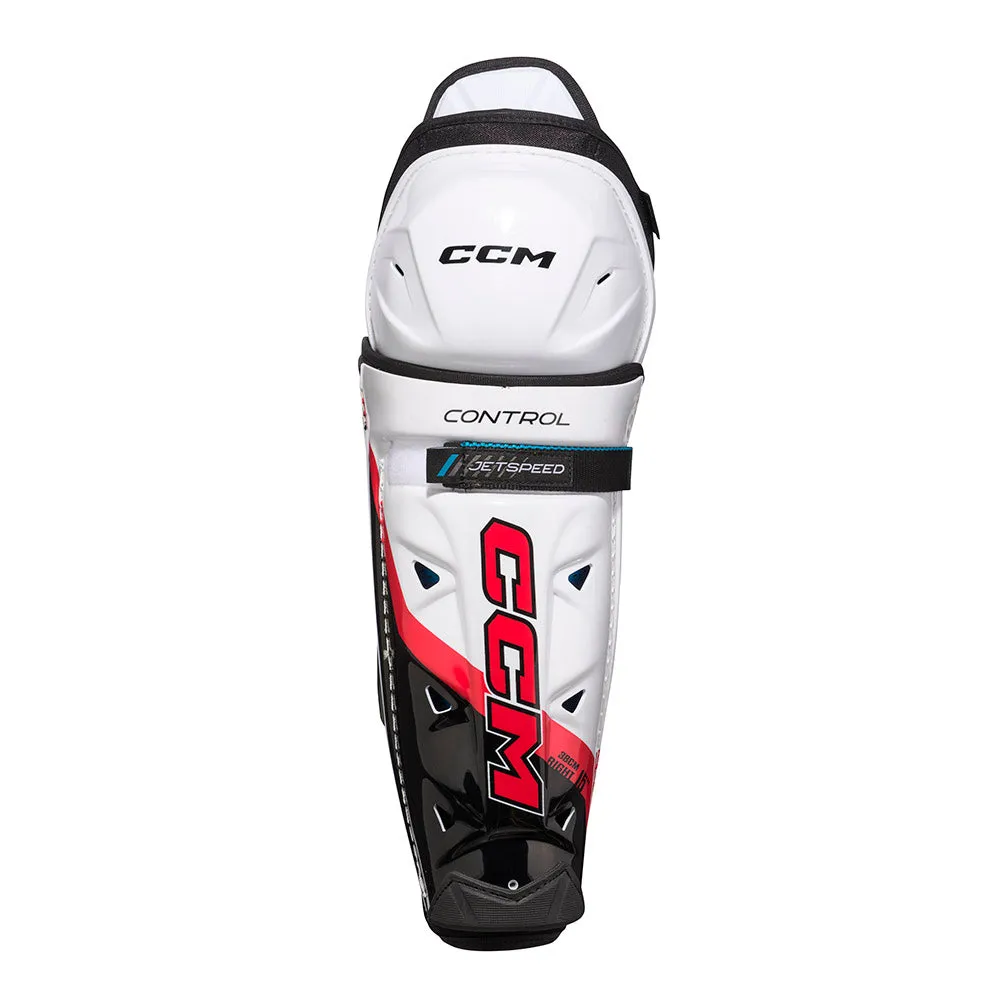 CCM Jetspeed Control 2023 Senior Ice Hockey Shin Guards