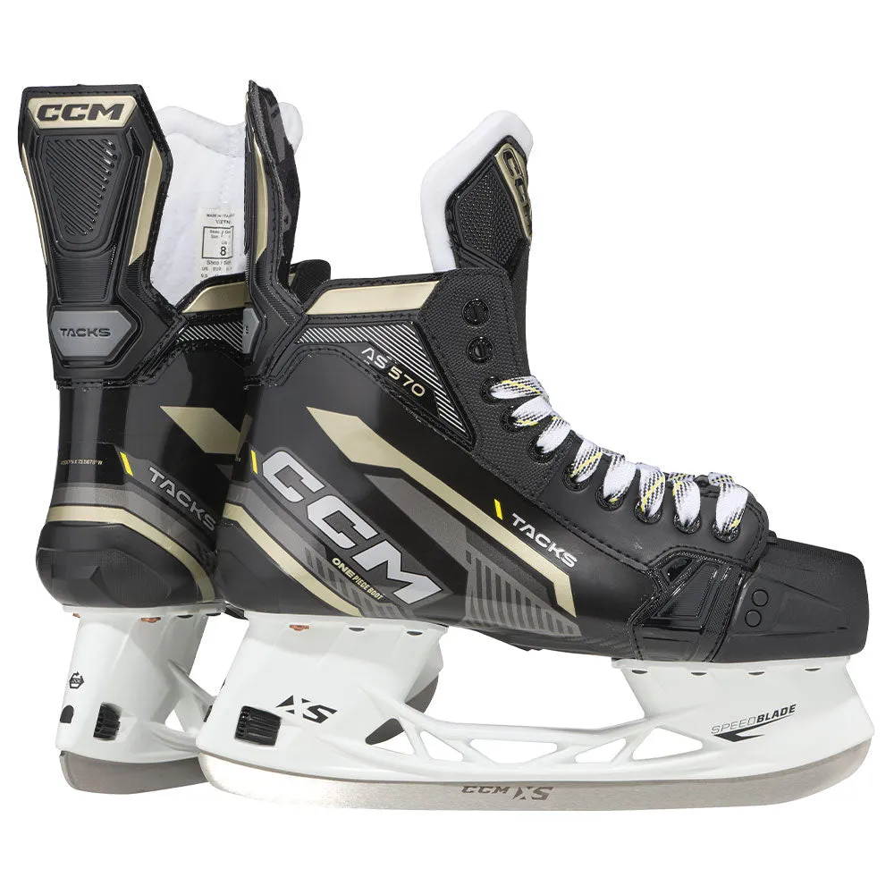 CCM TACKS AS 570 INTERMEDIATE HOCKEY SKATES