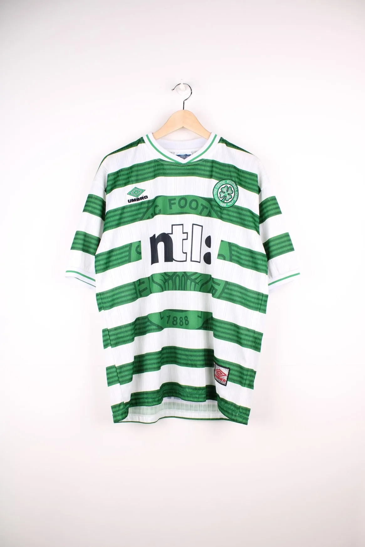 Celtic 1999/01 Home Football Shirt