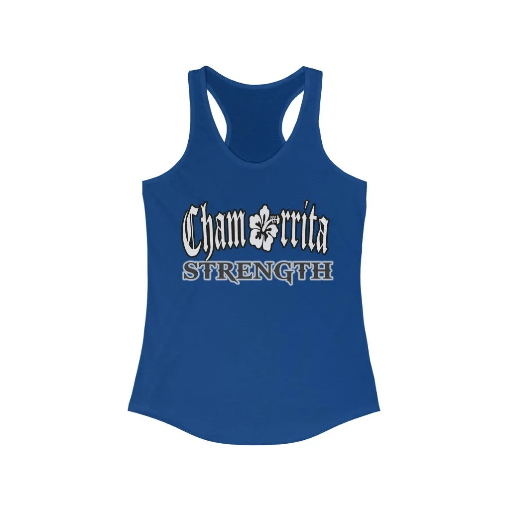 Chamorrita Strength  Racerback Tank