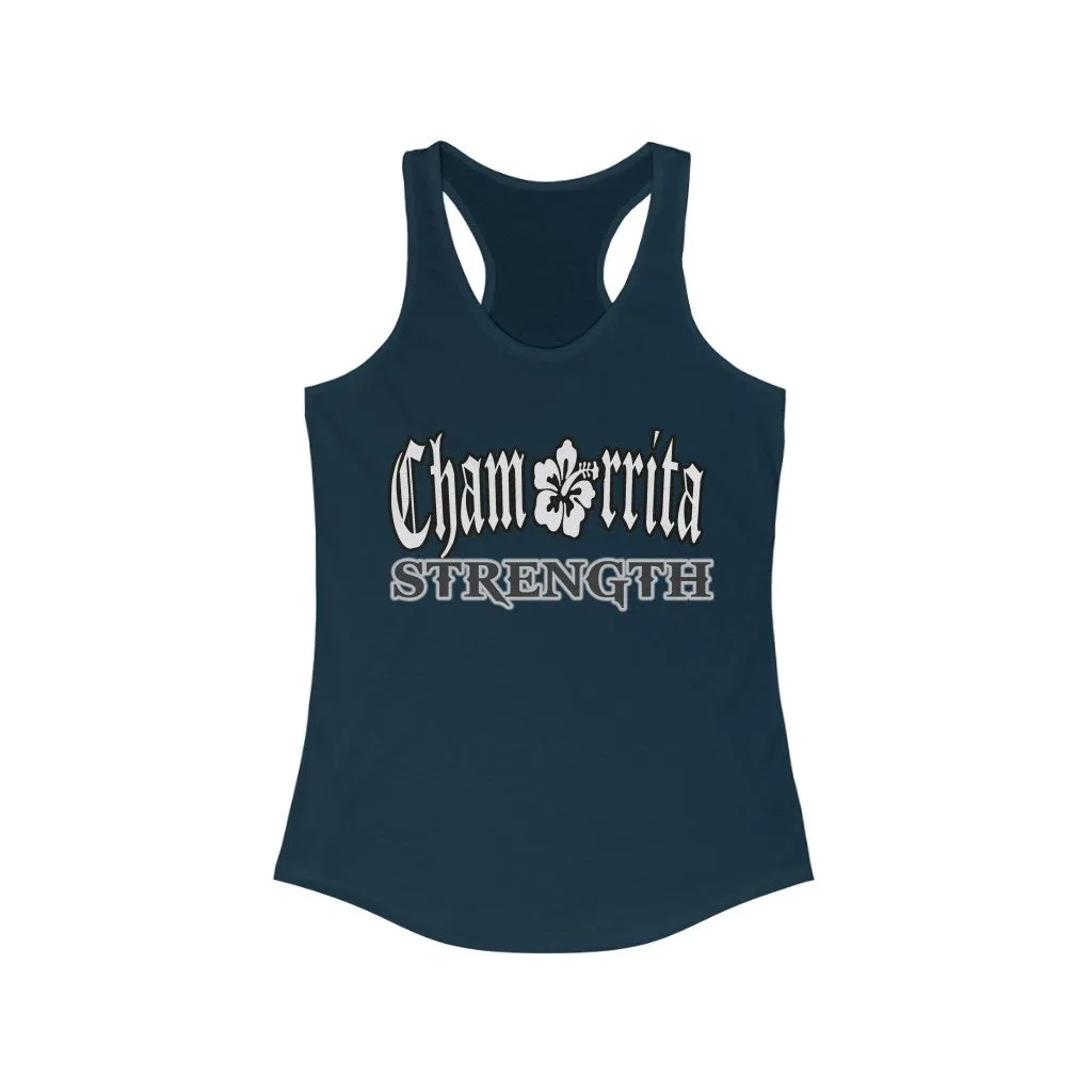 Chamorrita Strength  Racerback Tank