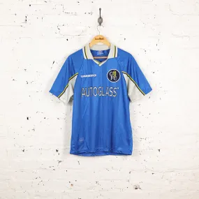 Chelsea 1997 Umbro Home Football Shirt - Blue - M