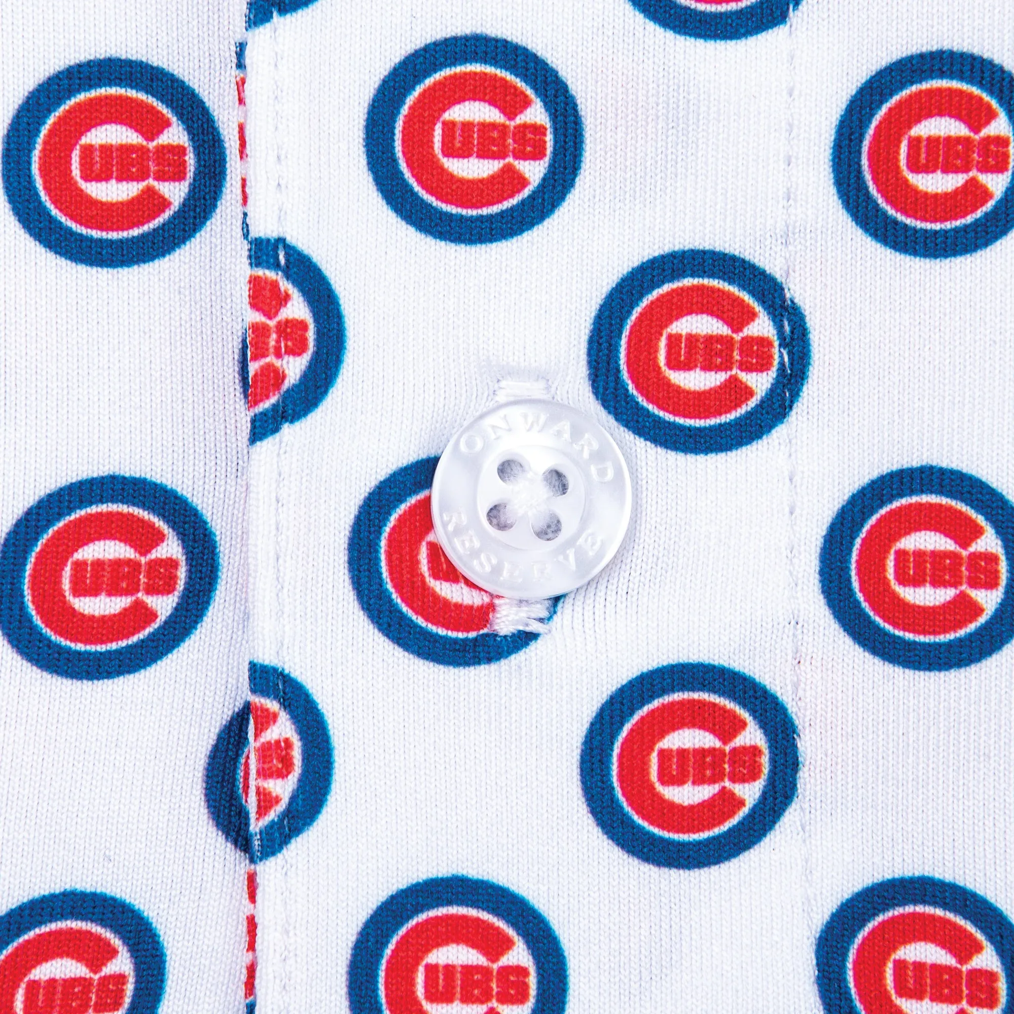 Chicago Cubs Printed Performance Polo