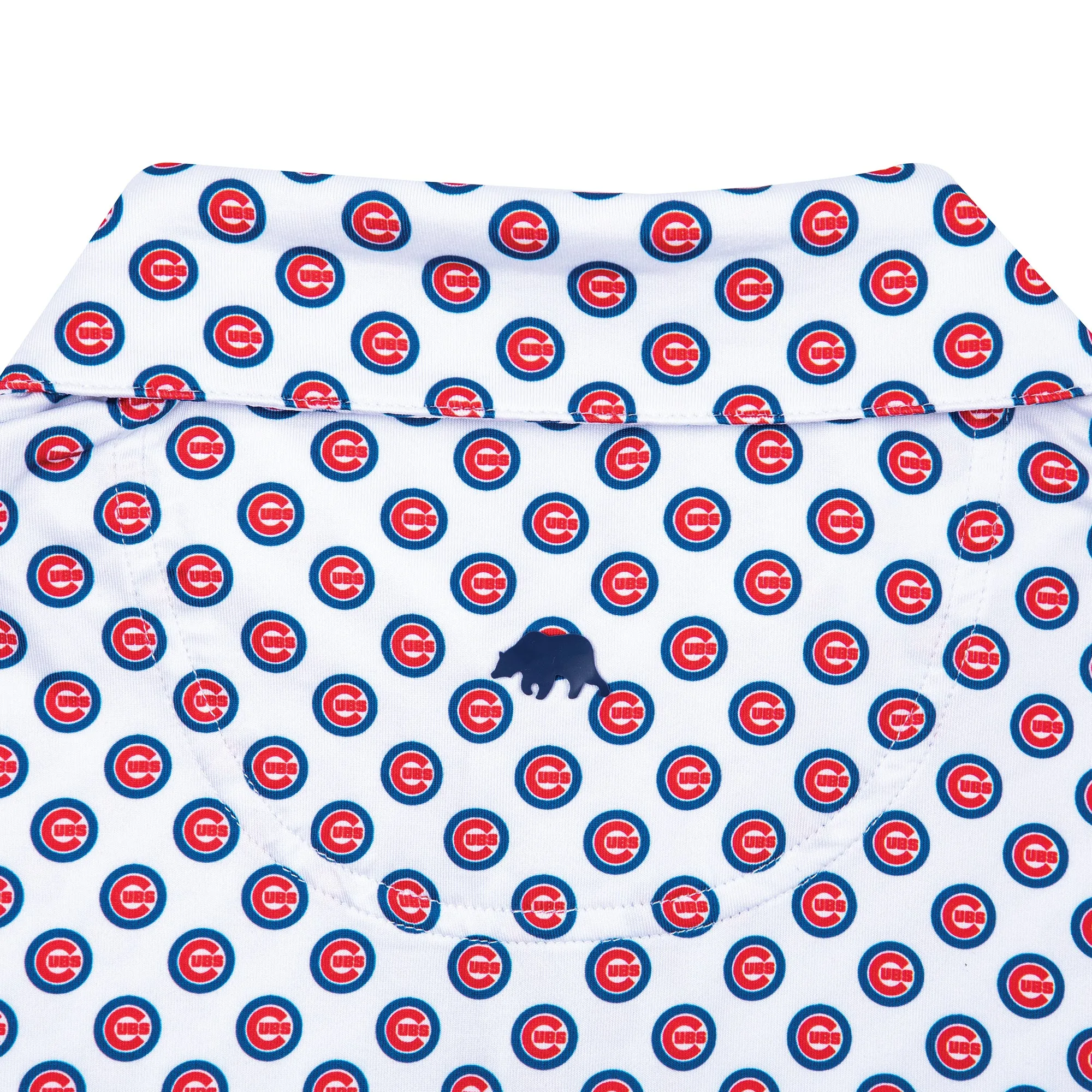 Chicago Cubs Printed Performance Polo