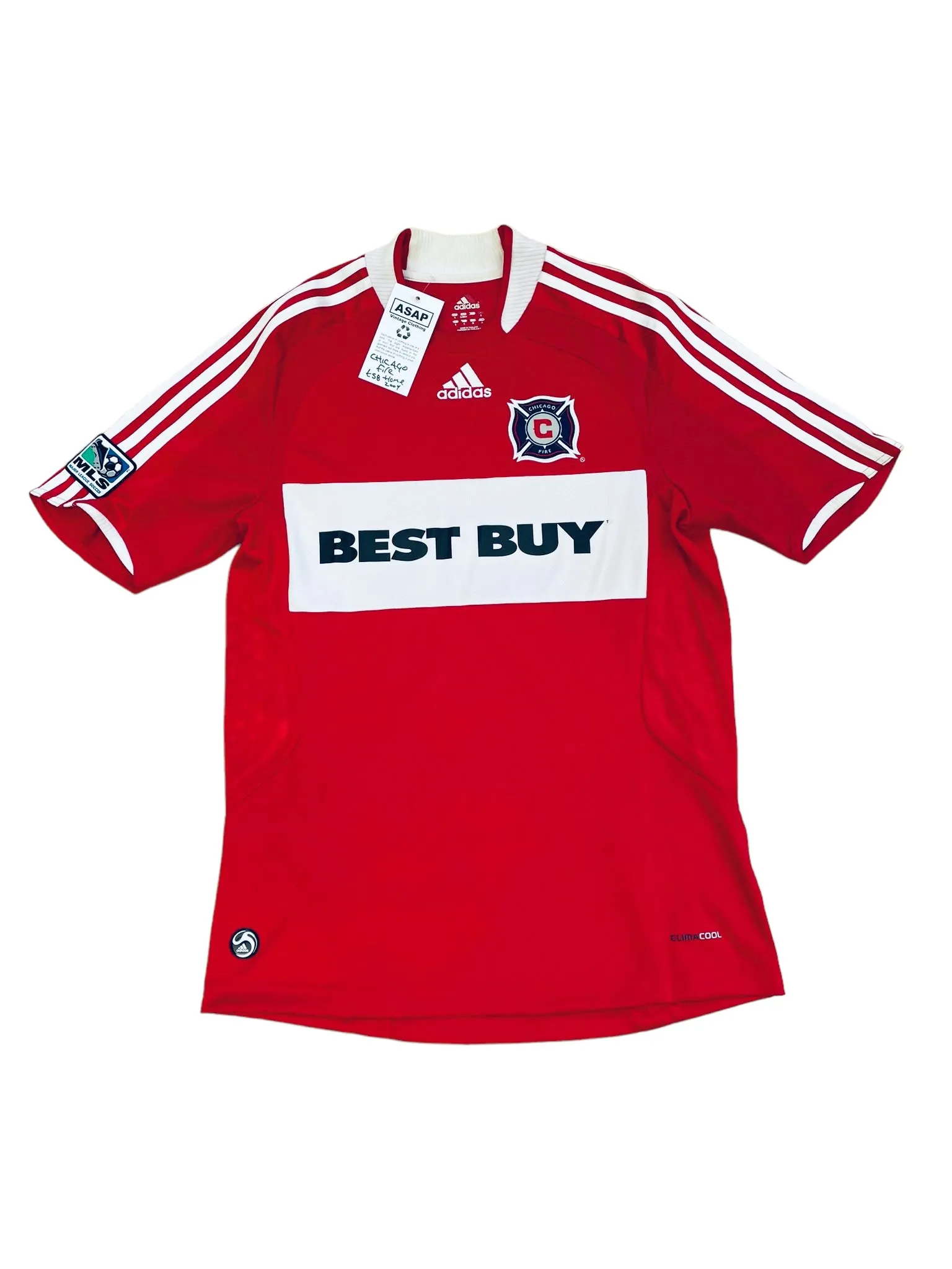 Chicago Fire 2008-09 Home MLS Football Shirt