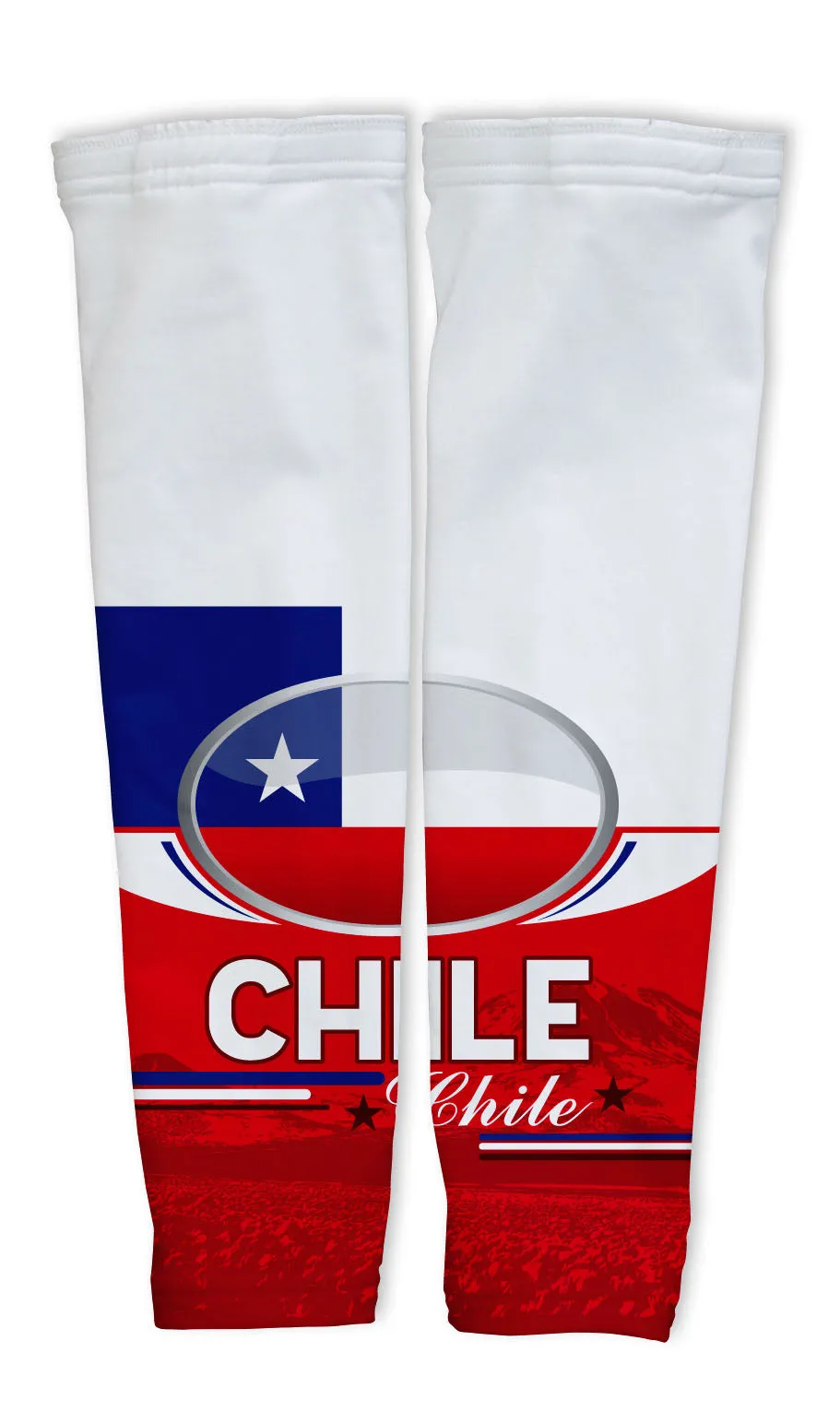 Chile Compression Arm Sleeves UV Protection Unisex - Walking - Cycling - Running - Golf - Baseball - Basketball