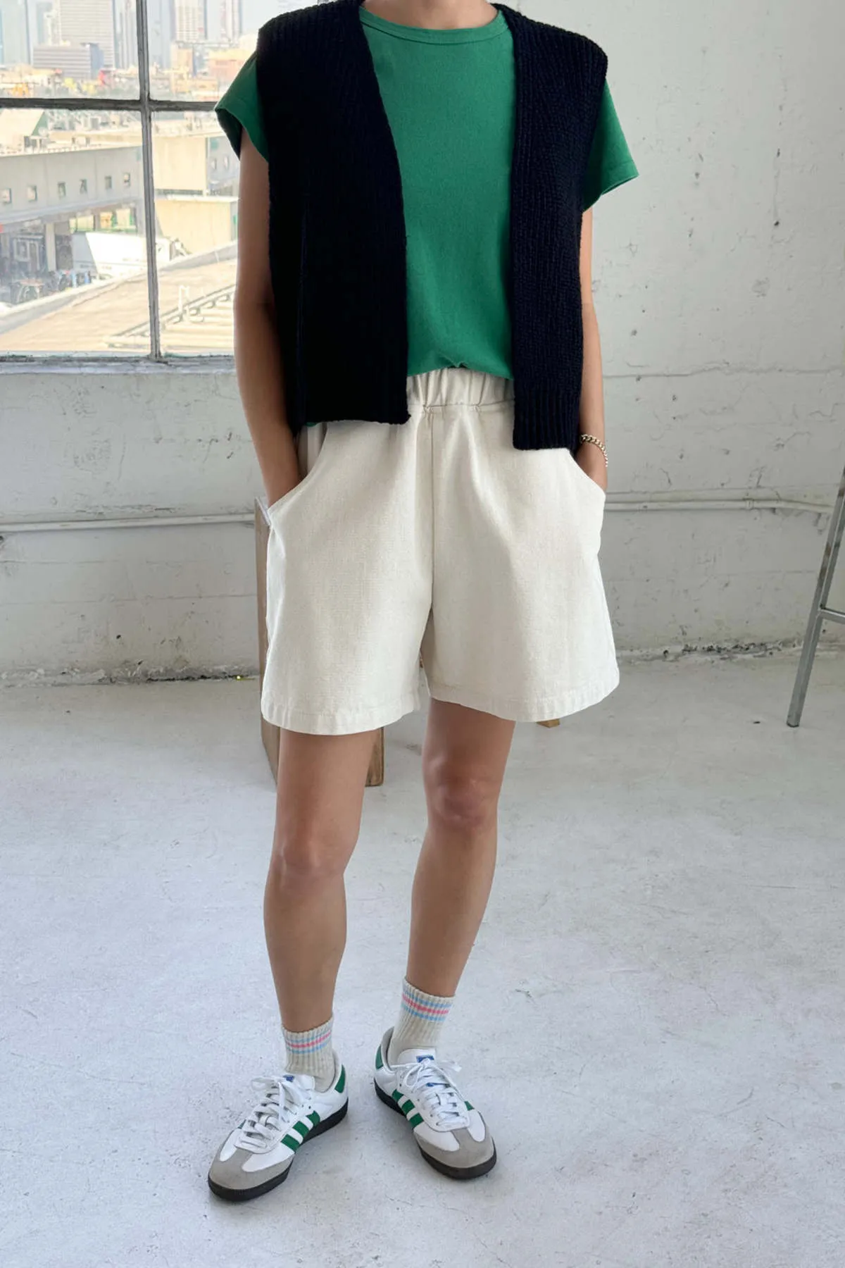 City Shorts - Naturel