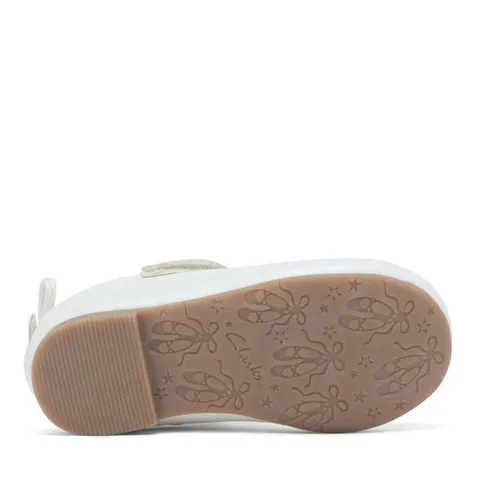 Clarks ANNABELLE JRN White Pearl