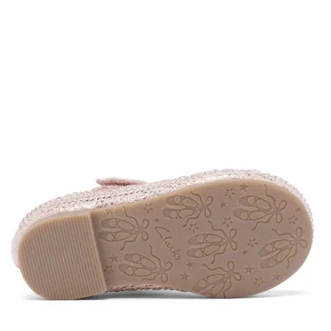 Clarks AURORA II JNR Rose Gold