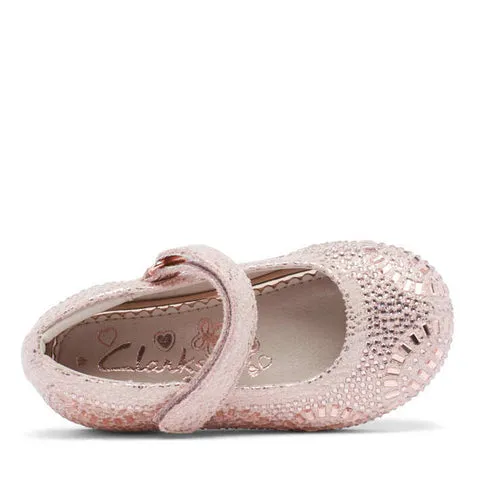 Clarks AURORA II JNR Rose Gold