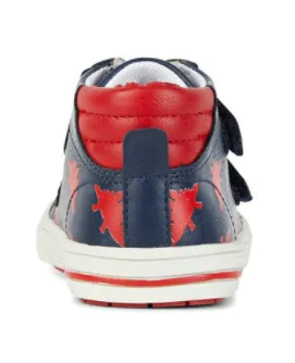 Clarks BARNEY Navy/Red