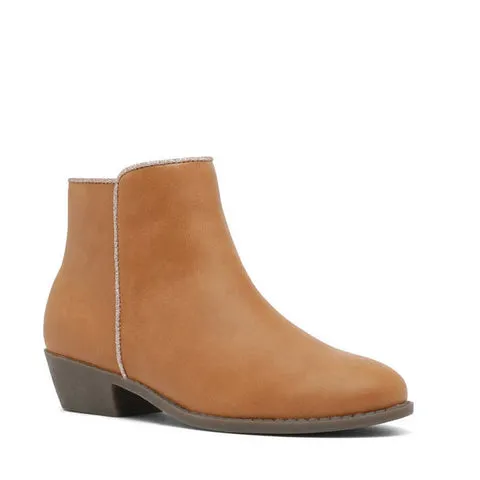 Clarks JADA Tan/rose gold trim