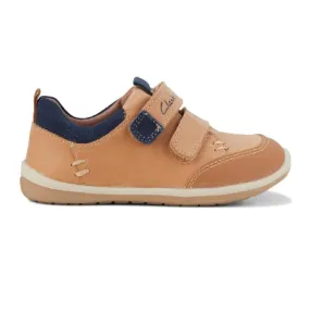 Clarks MARCO Tan/Navy