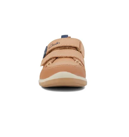 Clarks MARCO Tan/Navy