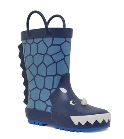 Clarks PLAY GUMBOOTS Navy Dino