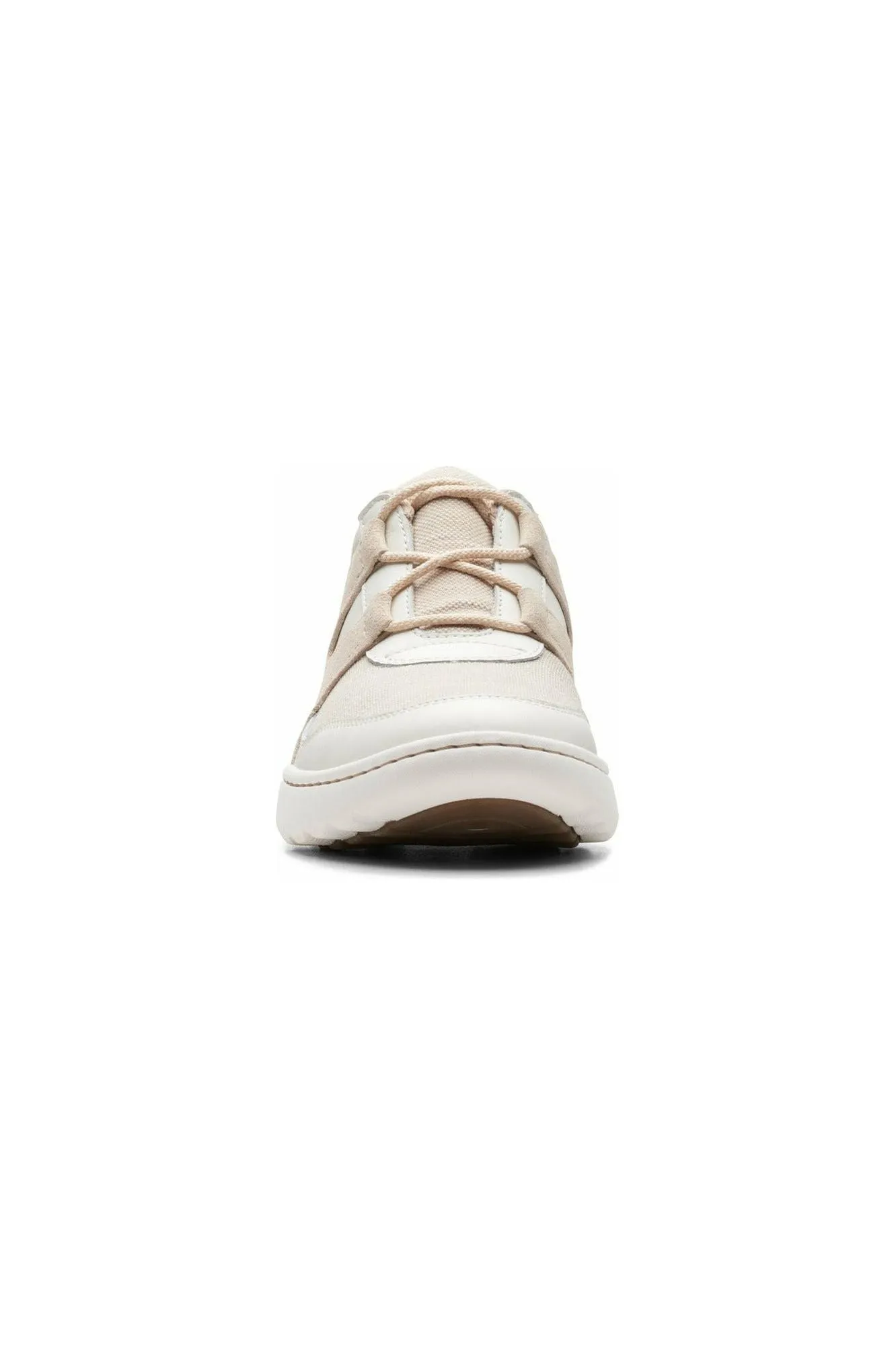 Clarks Teagan Lace in Sand Combi