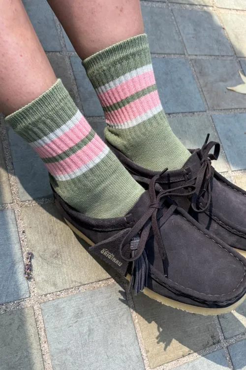 Clarks Wallabee in Brown Slate