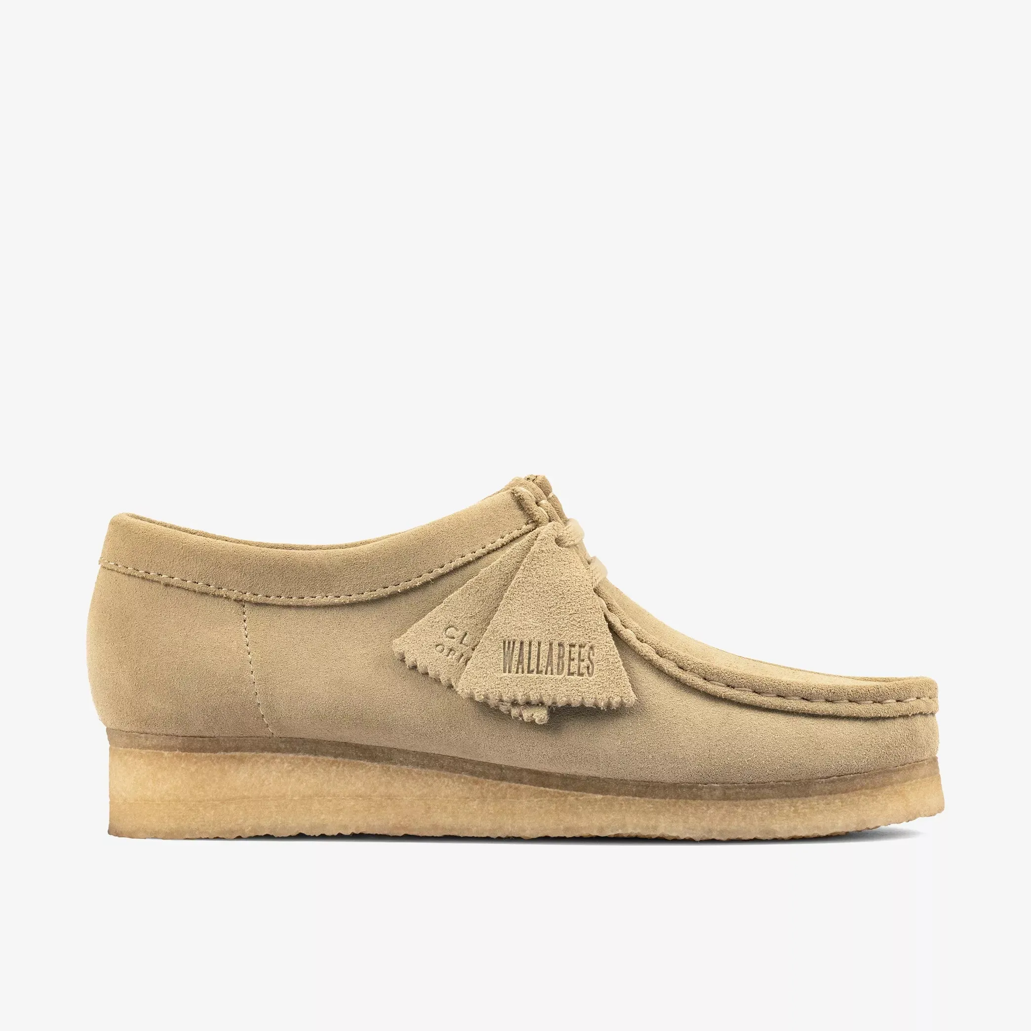 CLARKS WALLABEE M-MAPLE SUEDE