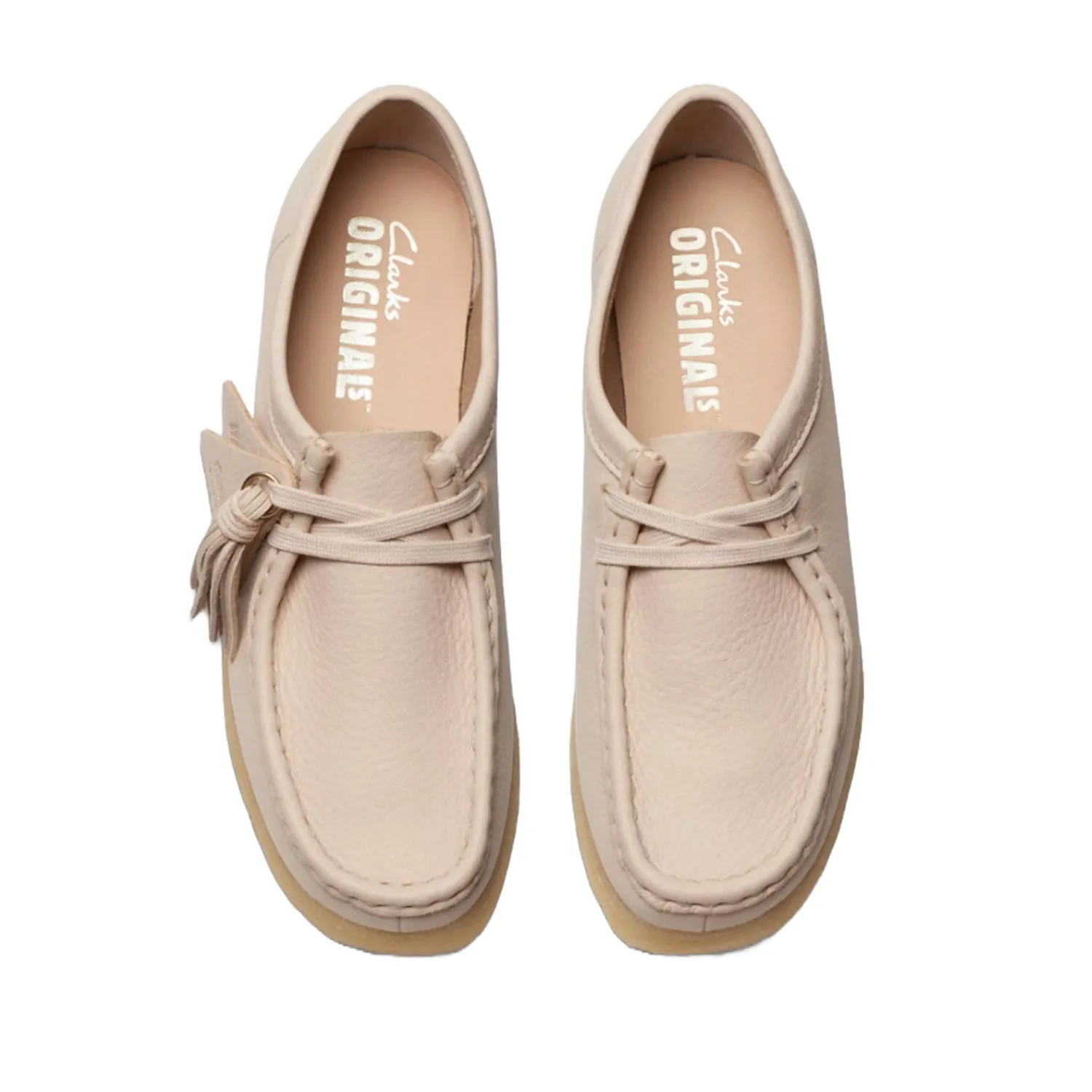 Clarks Women's Wallabee in Beige