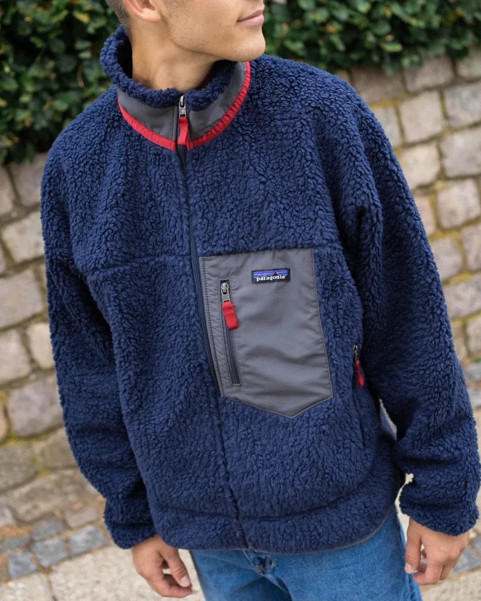 Classic Retro-X Jacket - Navy/Red