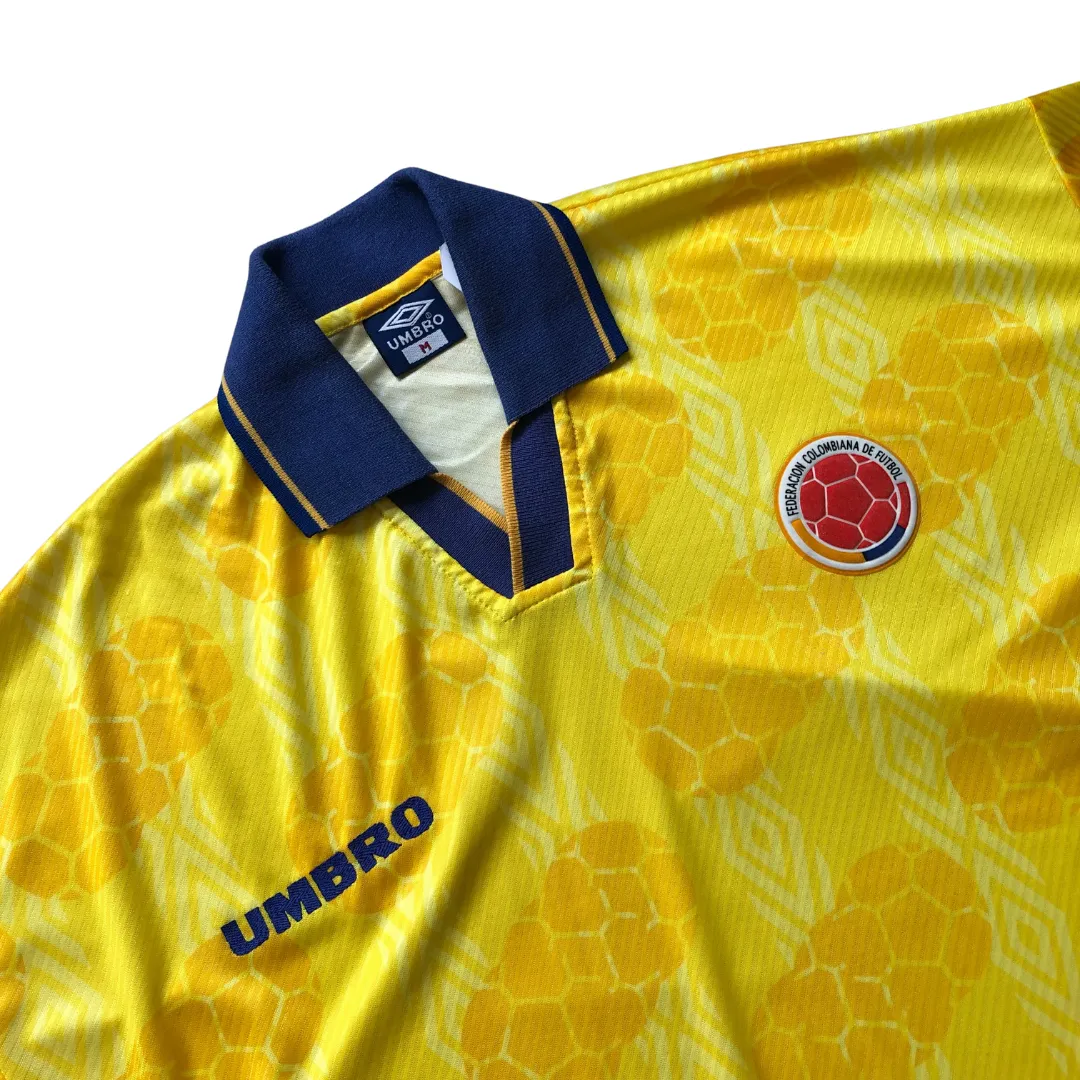 Colombia Umbro 1994/1996 Original Home Football Shirt XXL