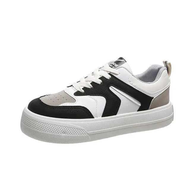 Color Block Platform Sneakers BL32