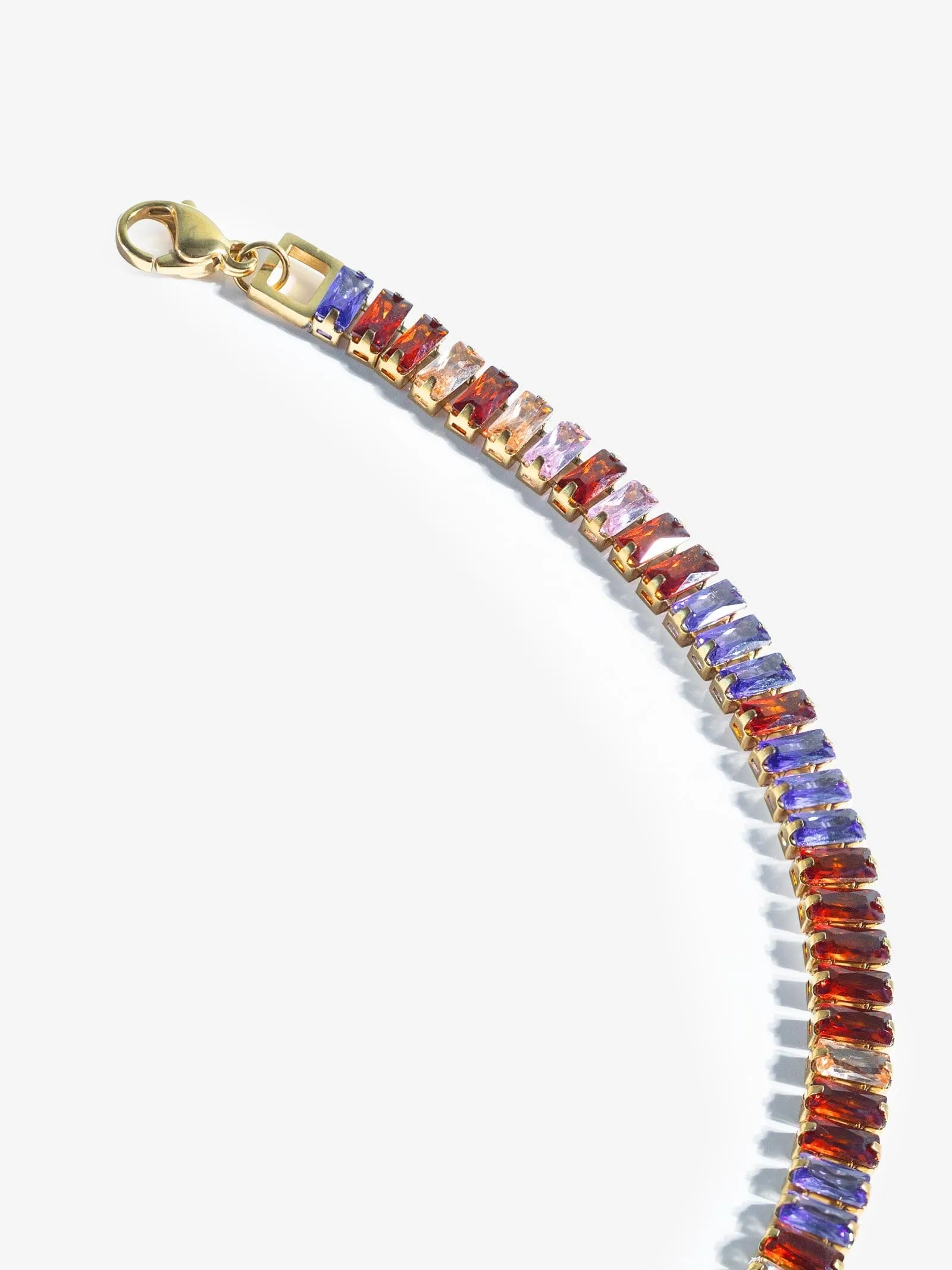 Colorful Tennis Bracelet