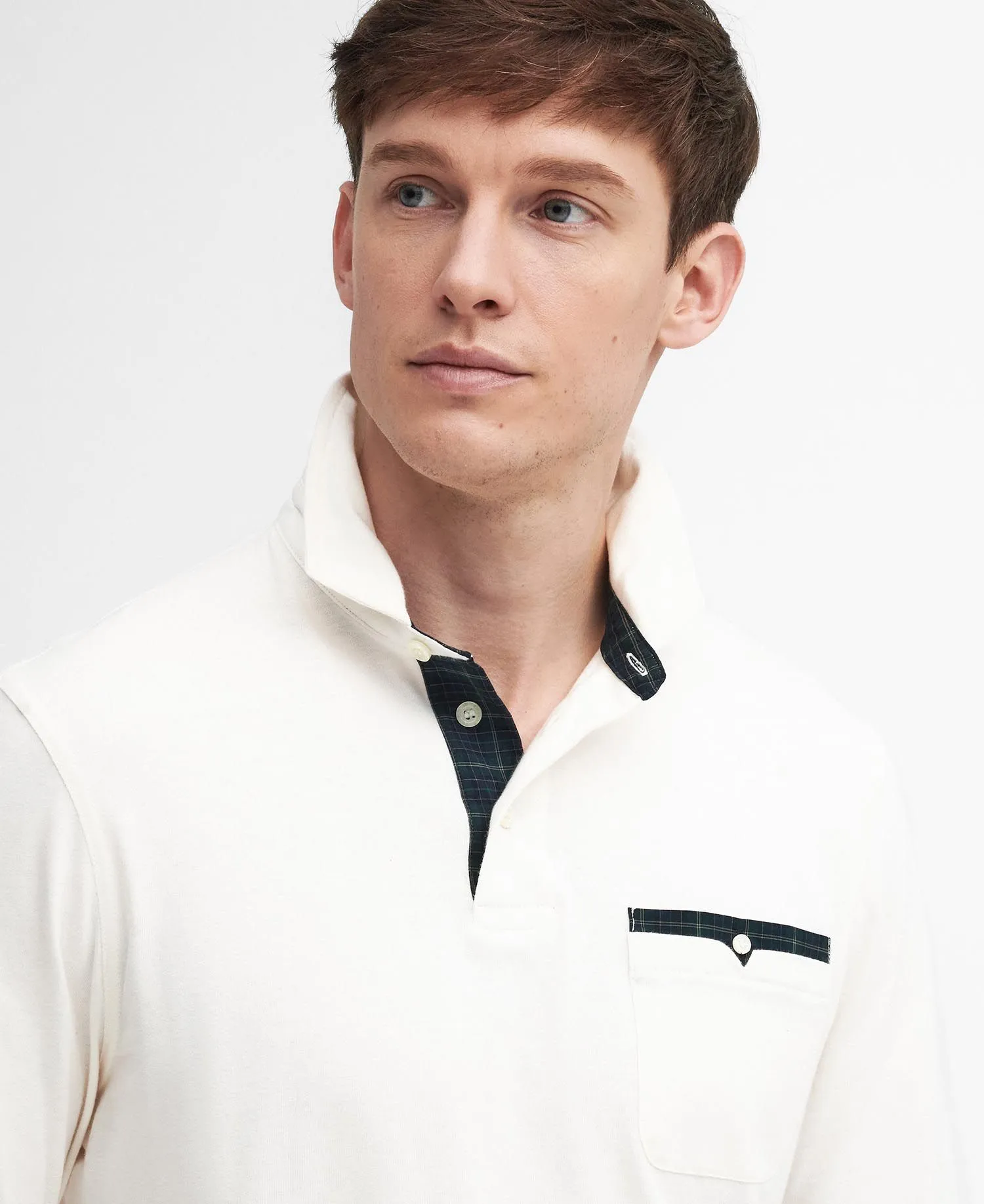  Corpatch Long-Sleeved Polo Shirt     