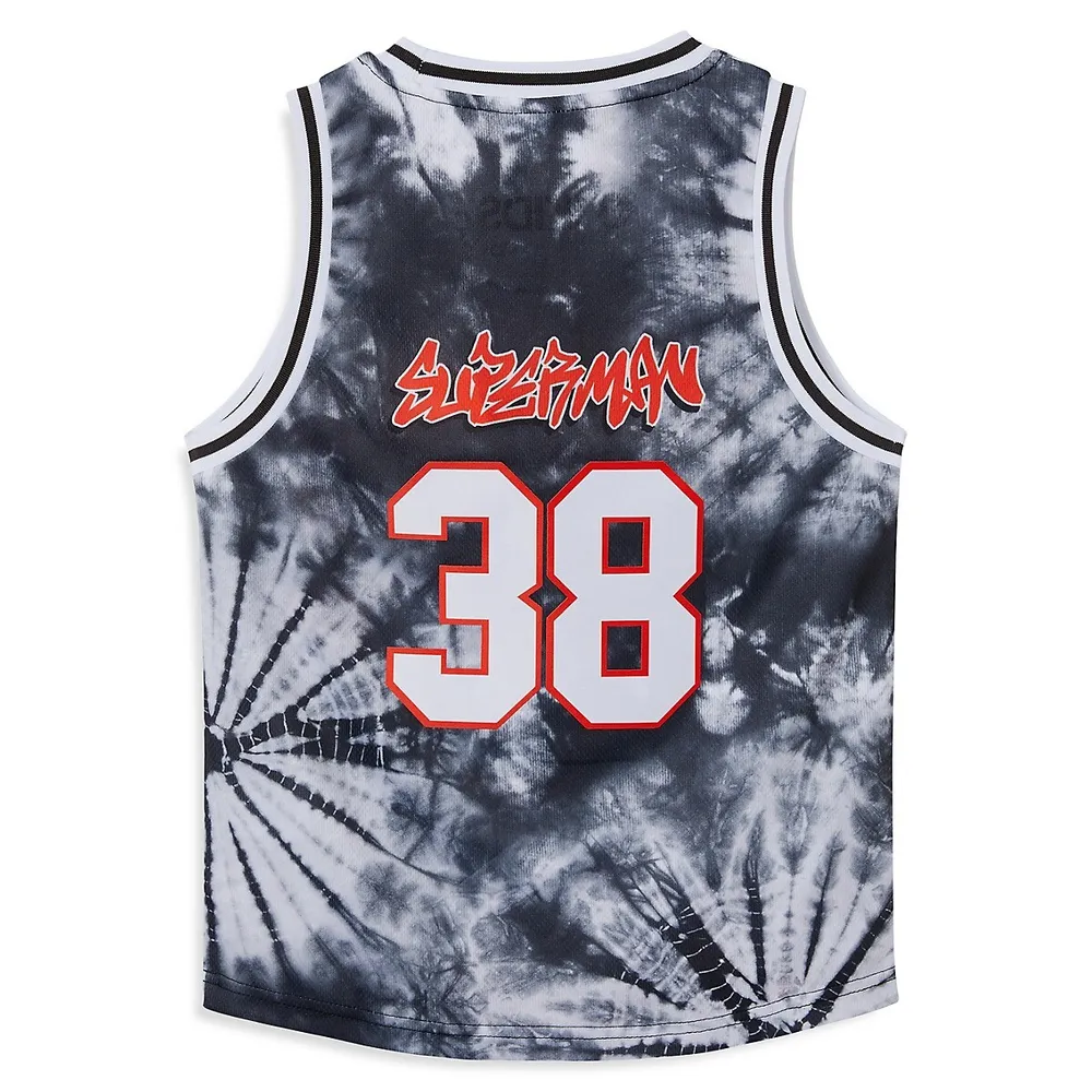 Cotton On Boy's Licensed Superman Basketball Tank Top