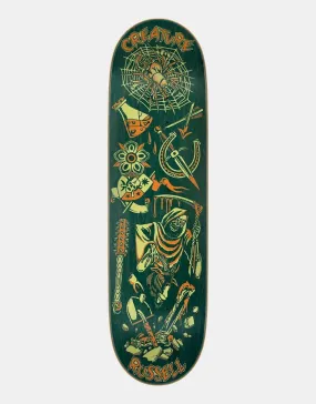 Creature Russell Fiend Flash VX Skateboard Deck - 8.6