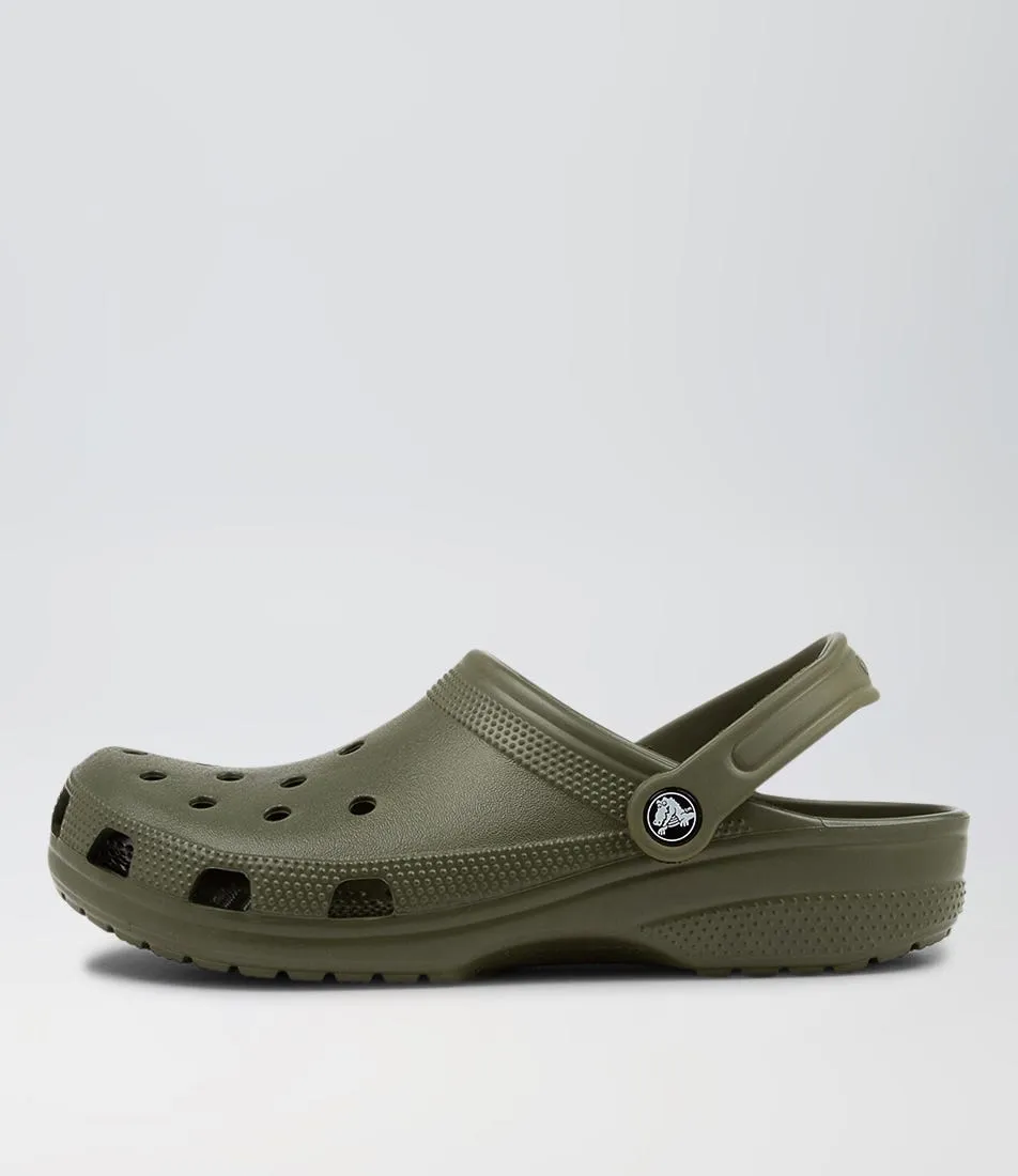 CROCS Classic M Army Green Croslite Sandals