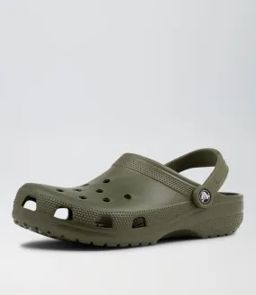 CROCS Classic M Army Green Croslite Sandals