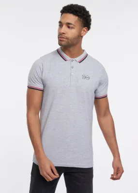 Crosshatch Grey Marl Marples Polo