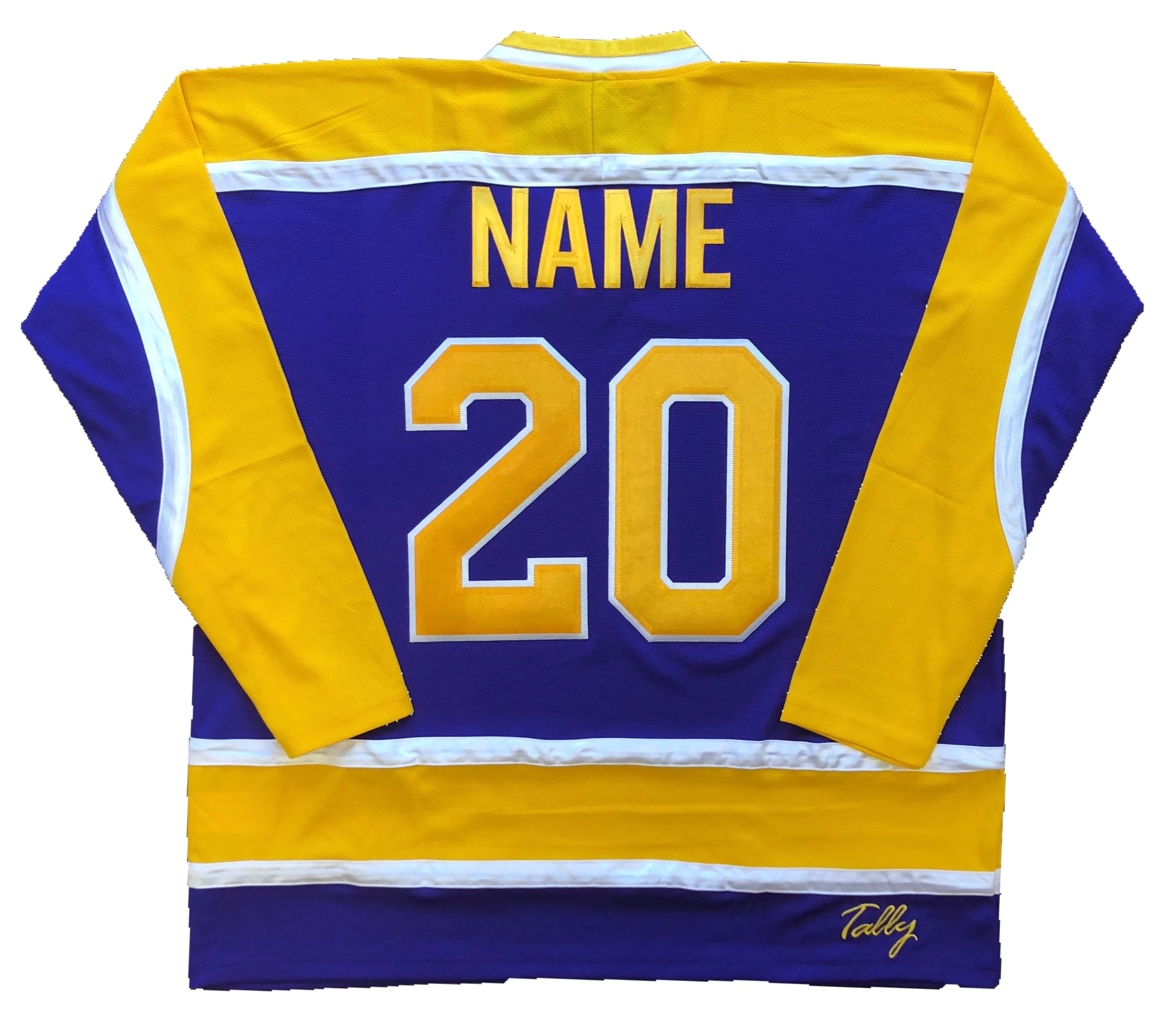 Custom Hockey Jerseys with the Cobras Embroidered Twill Logo