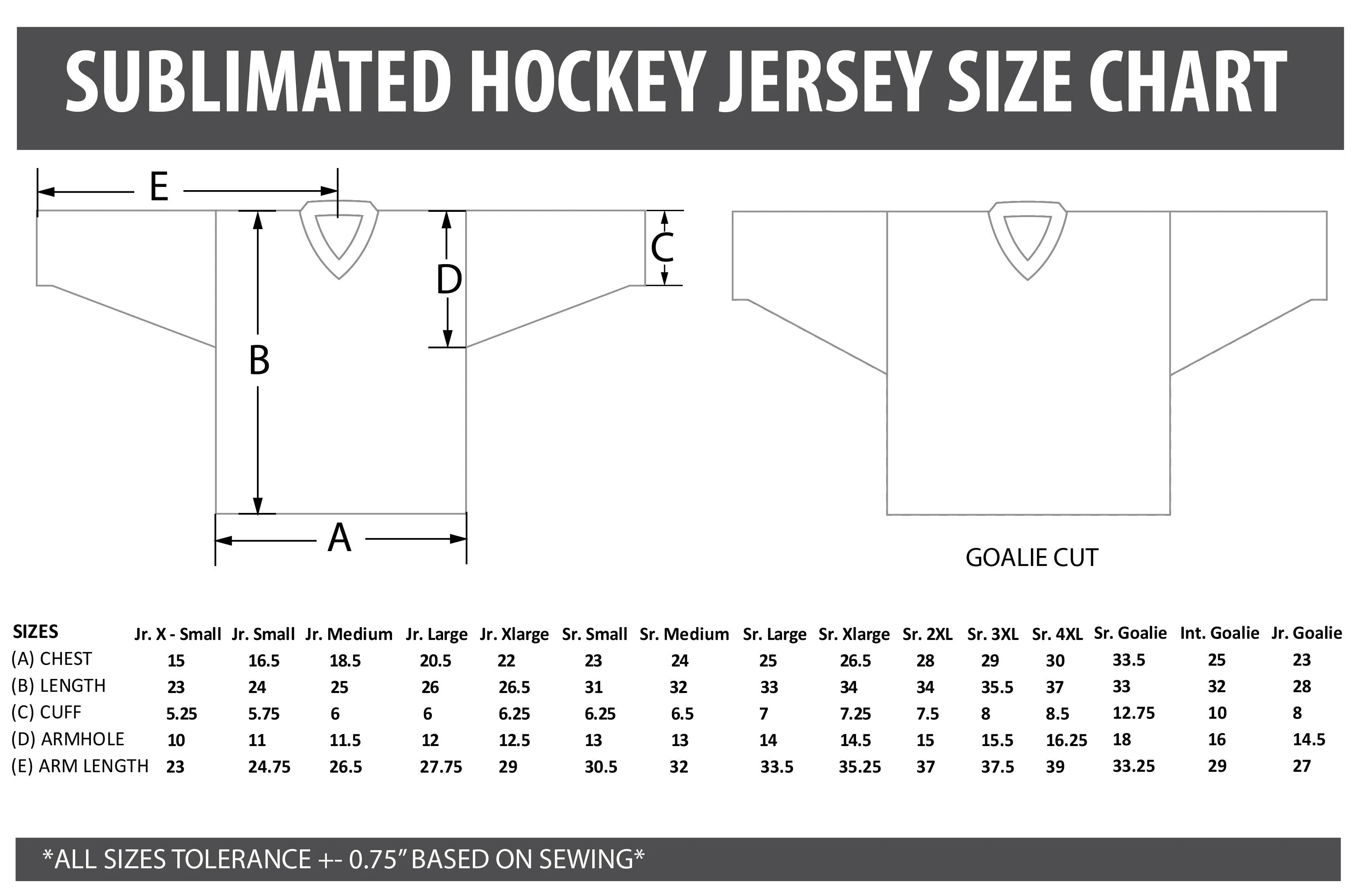 Custom Sublimated Reversible Hockey Jersey - Your Design