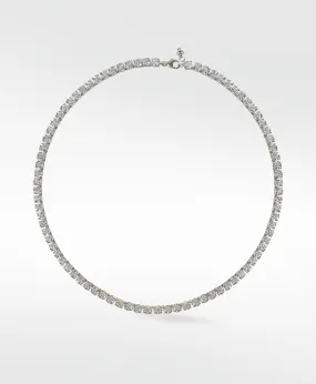 Customisable Tennis Necklace - 4mm stones (17.78ct to 34.99ct)