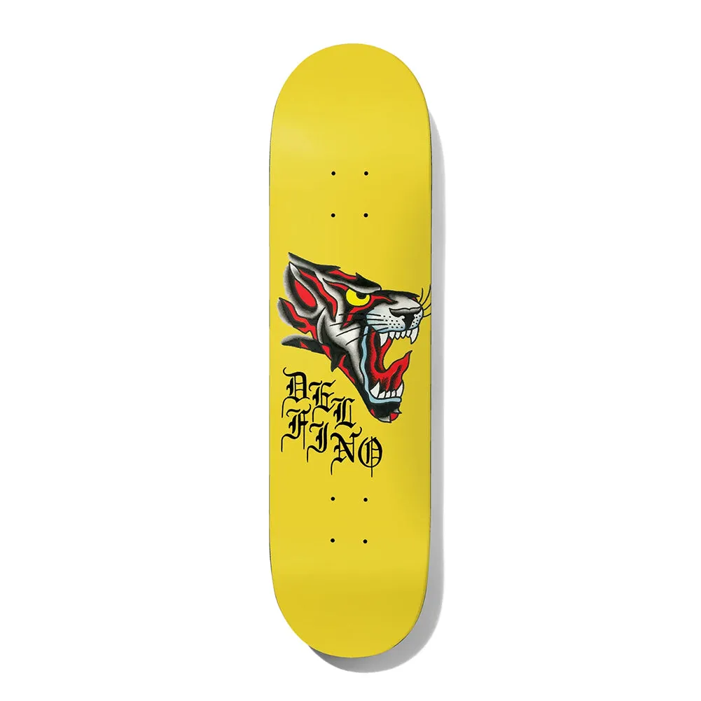 Deathwish Pedro Delfino Seven Trumpets Skateboard Deck 8.125