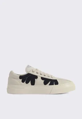 Dellow Cup Shroom Hands Canvas Sneakers - Ecru/Black