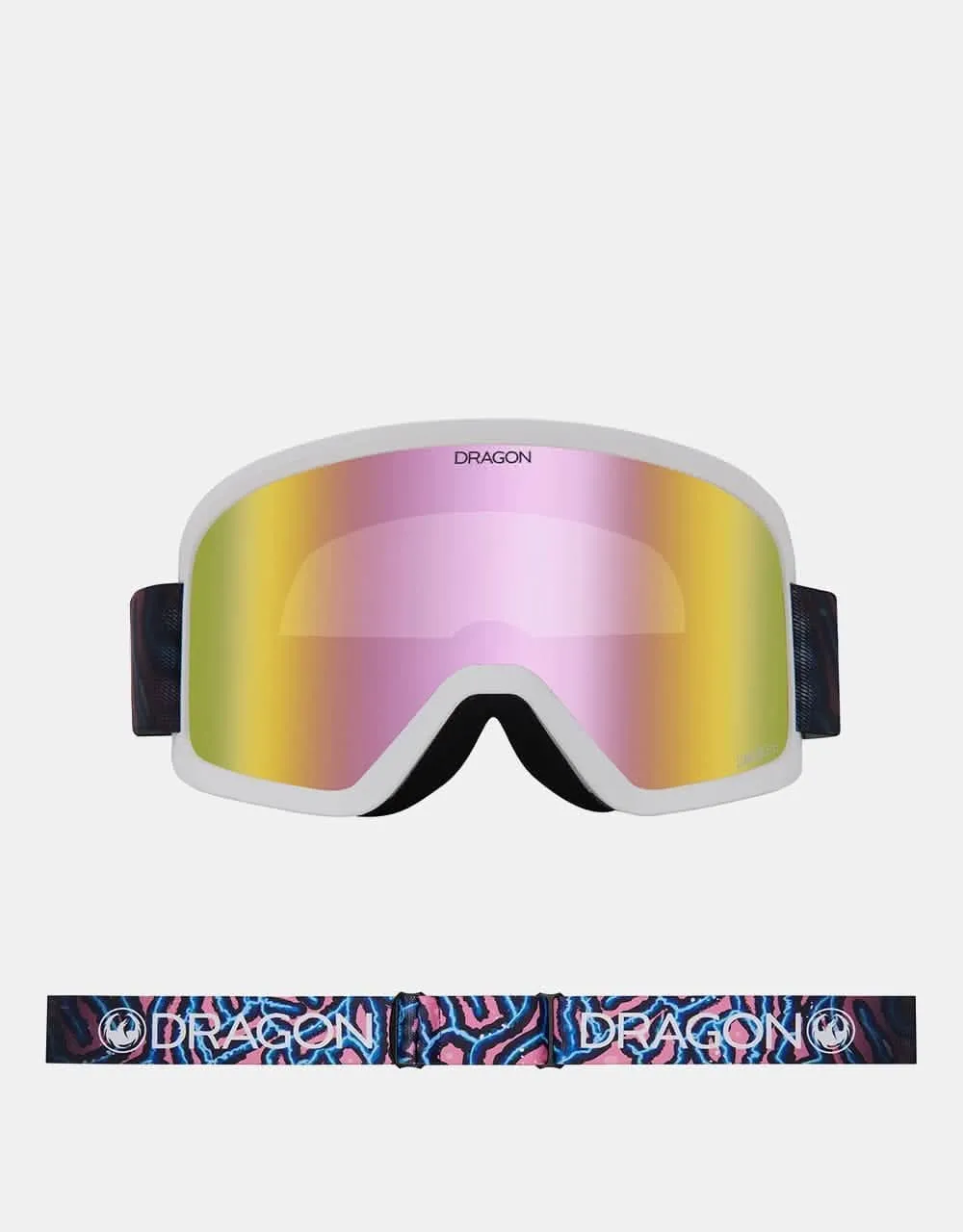 Dragon DX3 OTG Snowboard Goggles - Reef/LUMALENS Pink Ion