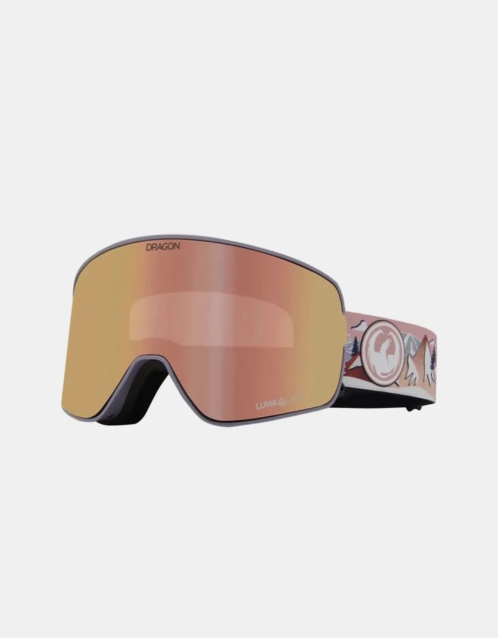 Dragon NFX2 Snowboard Goggles - Kimmy Fasani Signature/LUMALENS Rose Gold Ion