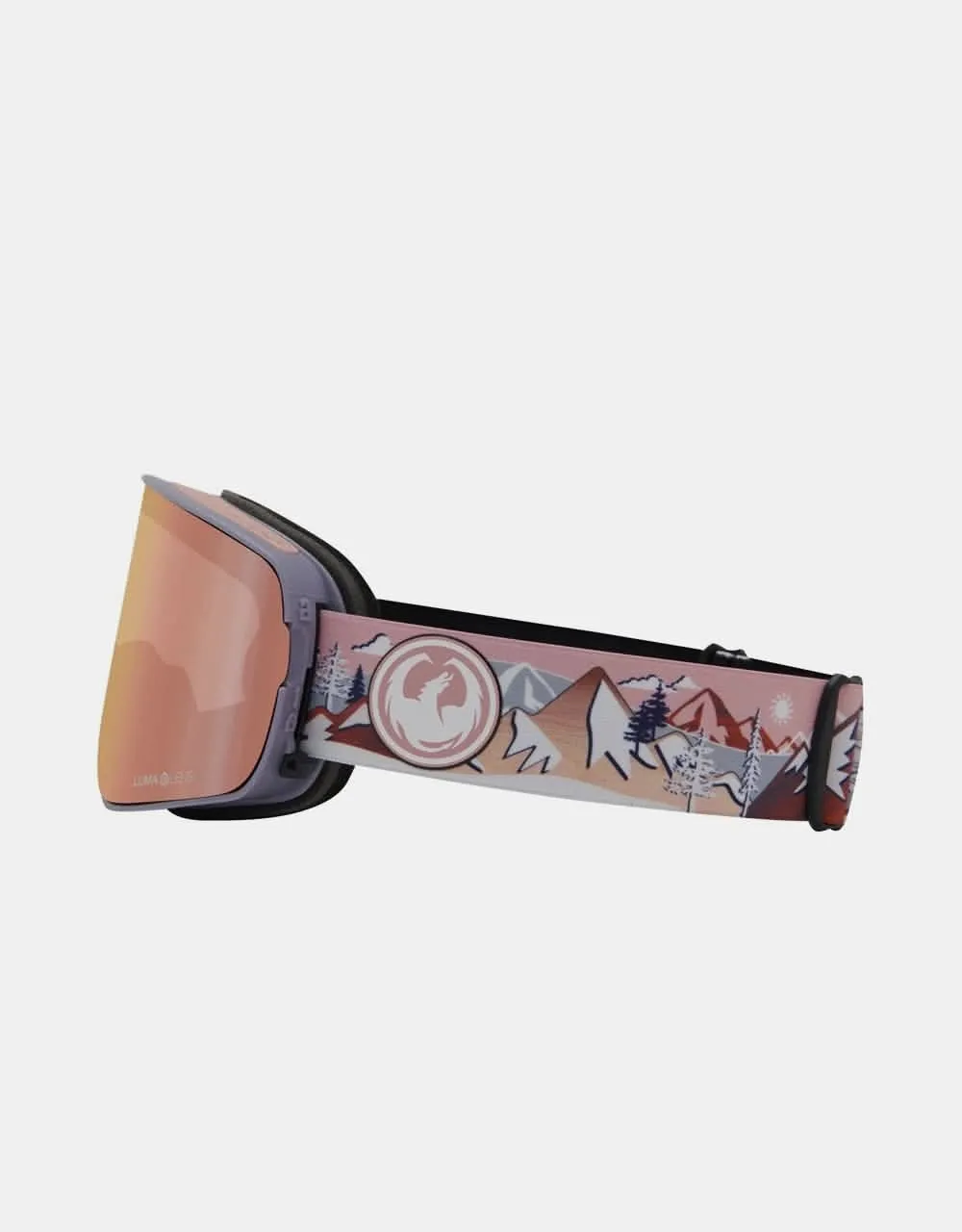 Dragon NFX2 Snowboard Goggles - Kimmy Fasani Signature/LUMALENS Rose Gold Ion