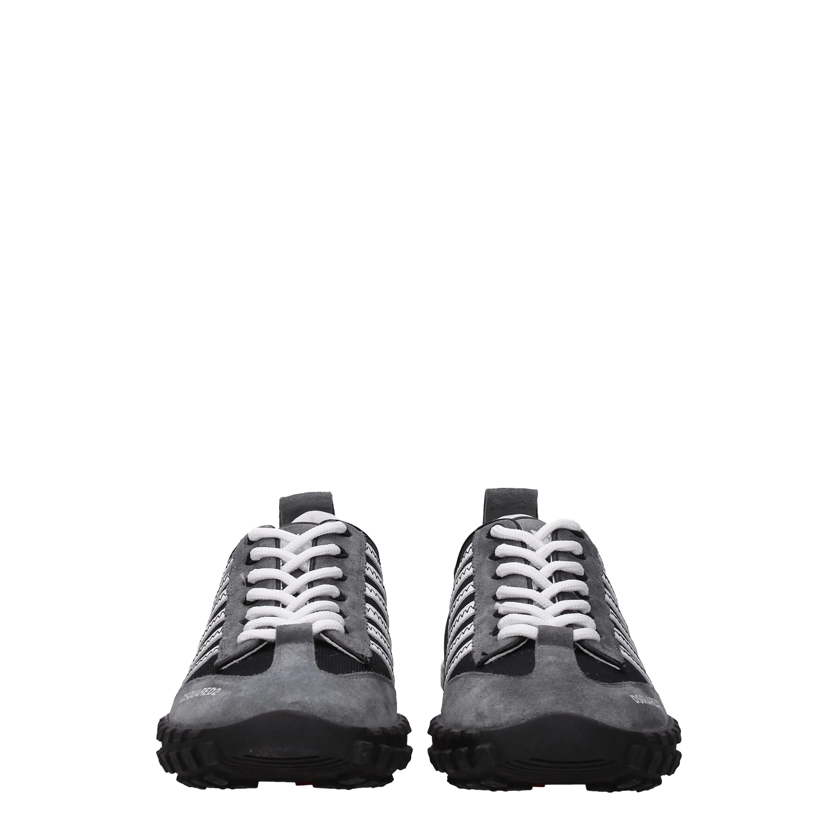 Dsquared2 Sneakers Legend Man Suede Gray/Dark Gray