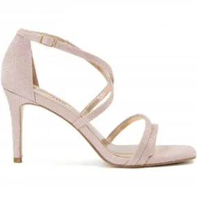 Dune London Musical | Rose Gold | Women's Stiletto Sandals