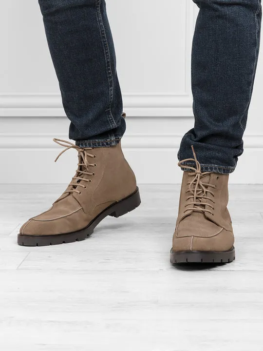 Eaton       40% Off   |   Save £94  taupe Desert Boots