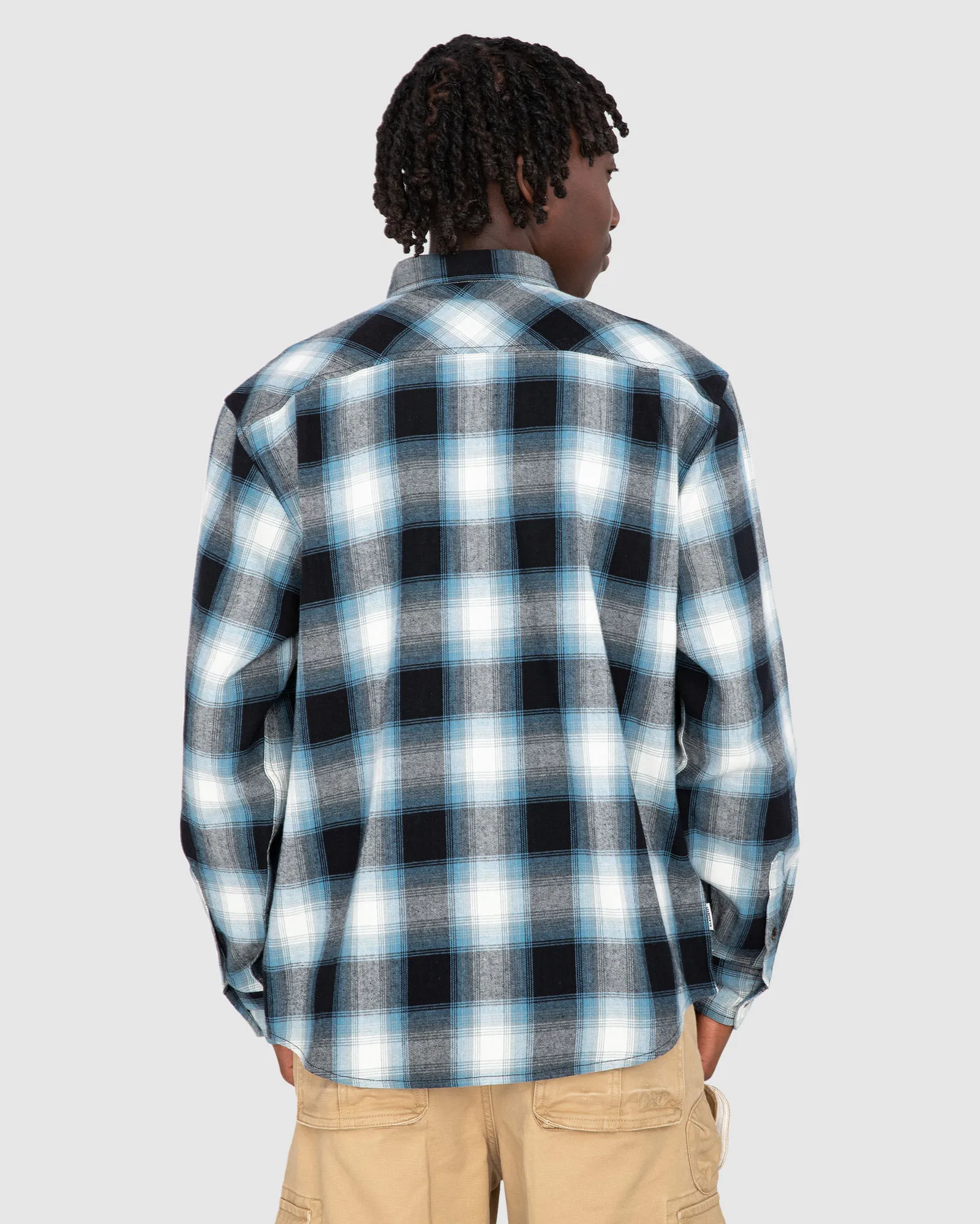 Element Tacoma Classic Long Sleeve Flannel Shirt - Black Tacoma | SurfStitch