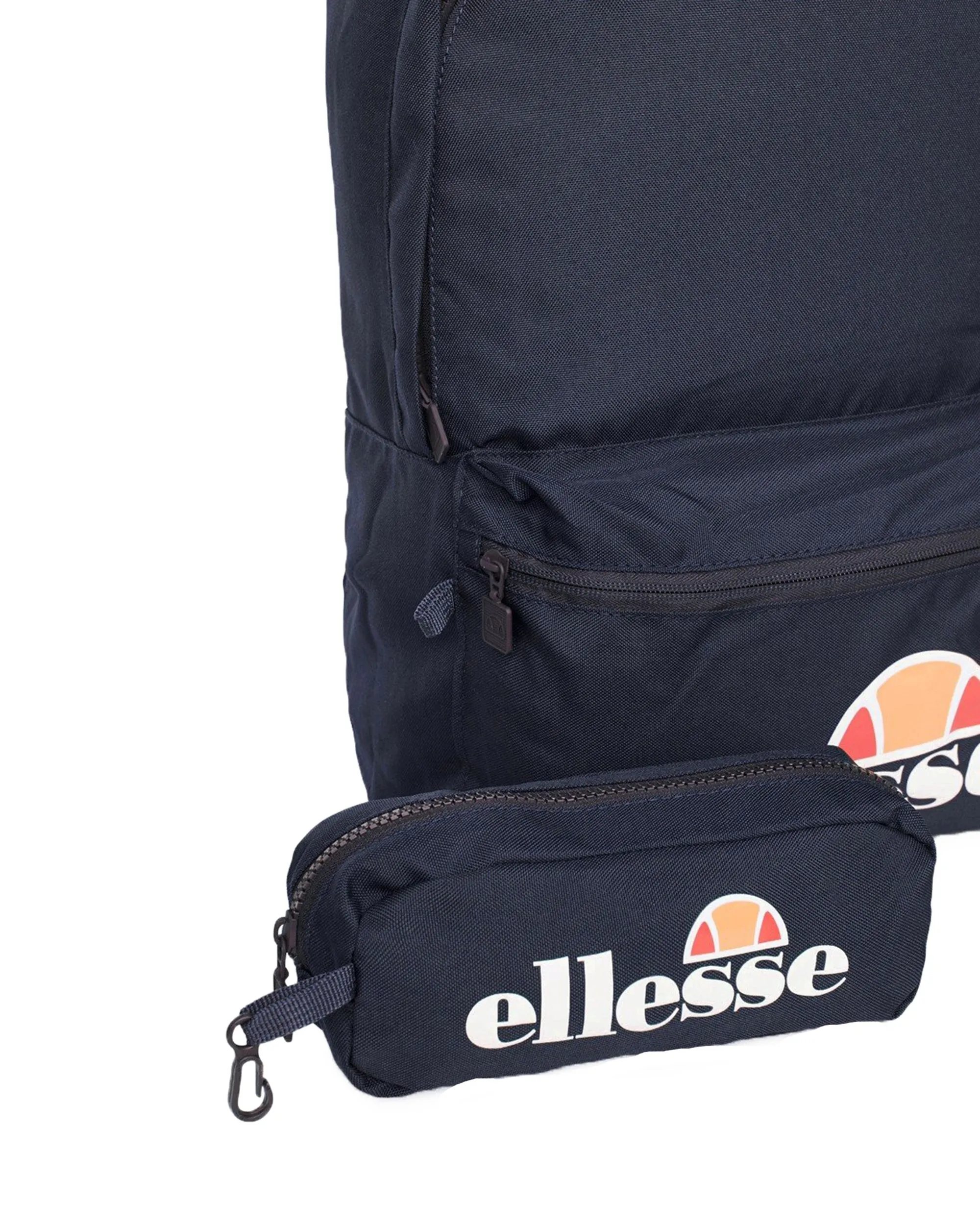 Ellesse Rolby School Backpack & Pencil Case Bag Navy